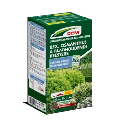 DCM Meststof Ilex, Osmanthus & Bladhoudende Heesters 3 KG