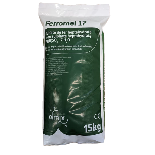 Olmix IJzersulfaat 15kg - Ferromel 3 Olmix IJzersulfaat 15kg - Ferromel